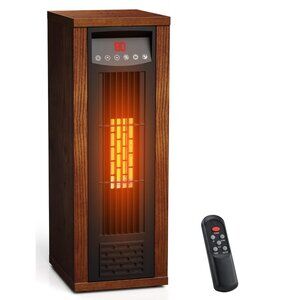 Air Choice Infrared Space Heater, 1500W Electric Portable Heater with Remote Con